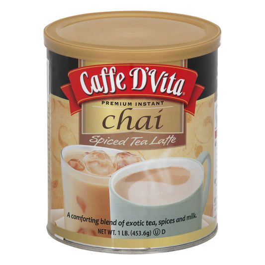 Caffe D Vita Tea Chai Enchanted 16 Oz (Pack Of 6)