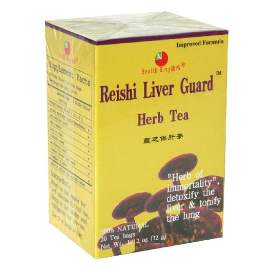 Health King Tea Tea Reishi Liver Guard 20 Bag (Pack of 12)