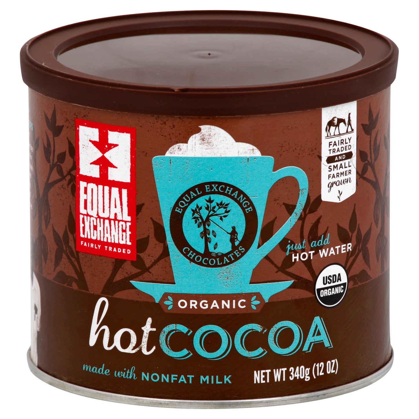 Equal Exchange Cocoa Hot Mix Organic 12 oz (Pack Of 6)