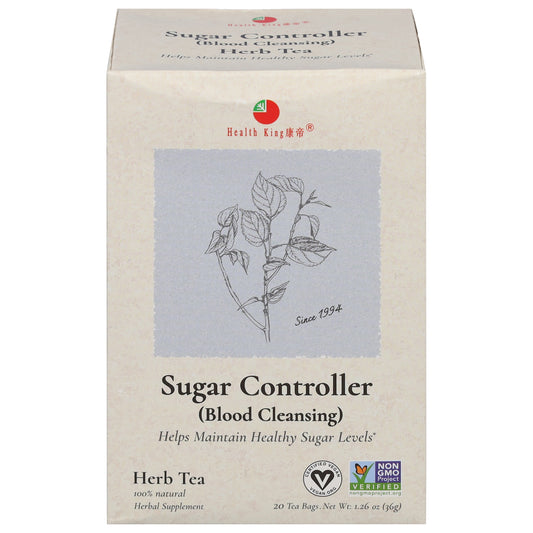 Health King Tea Tea Sugar Controller 20 Bag (Pack Of 12)