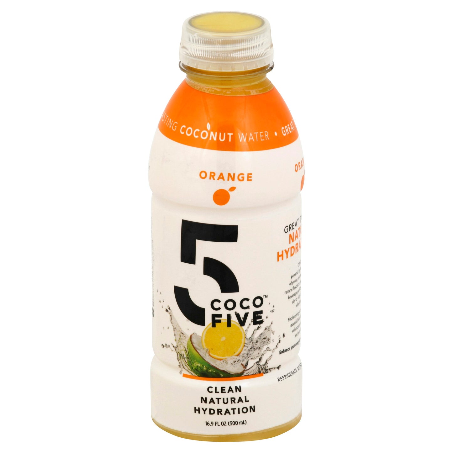 Coco5 Water Coco5 Orange 16.9 Fl Oz (Pack of 12)