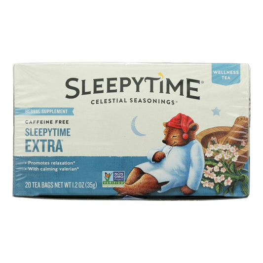 Celestial Seasonings Sleepytime Herbal Tea Caffeine Free - 20 Tea Bags (Pack of 6)
