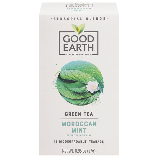 Good Earth Tea Sensorial Moroccan Mint 15 Bag (Pack Of 5)