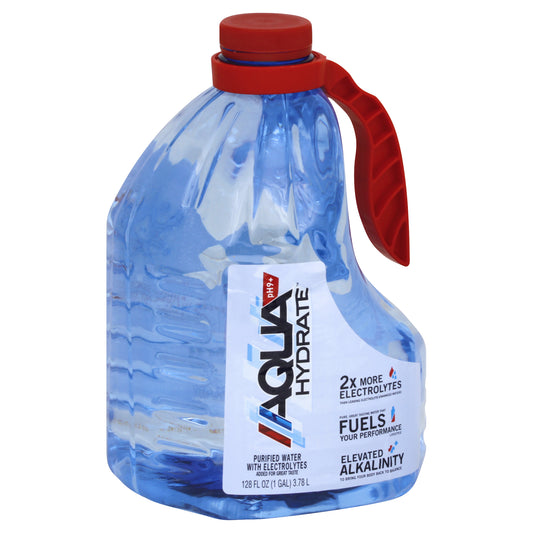 Aqua Hydrate Water Alkaline 1 Gallon Pack of 4