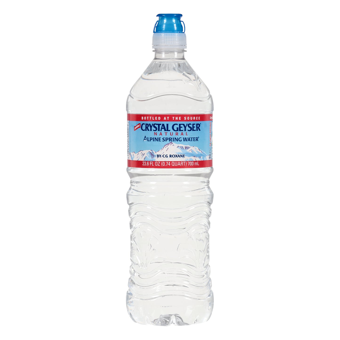 Crystal Geyser Alpine Spring Water Alpine Spring 700 ml Pack of 24