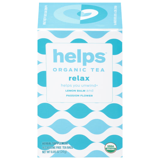 Helps Tea Relax 16 Bag (Pack Of 6)