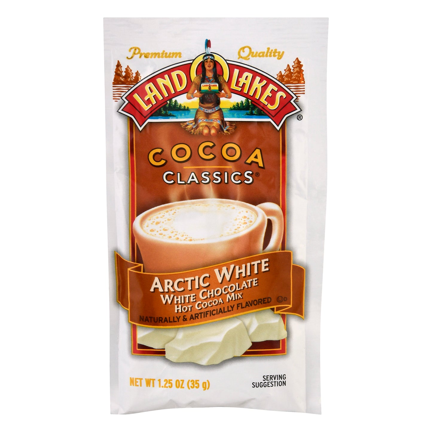 Land O Lakes Mix Cocoa Classic Arctic White 1.25 oz (Pack Of 12)