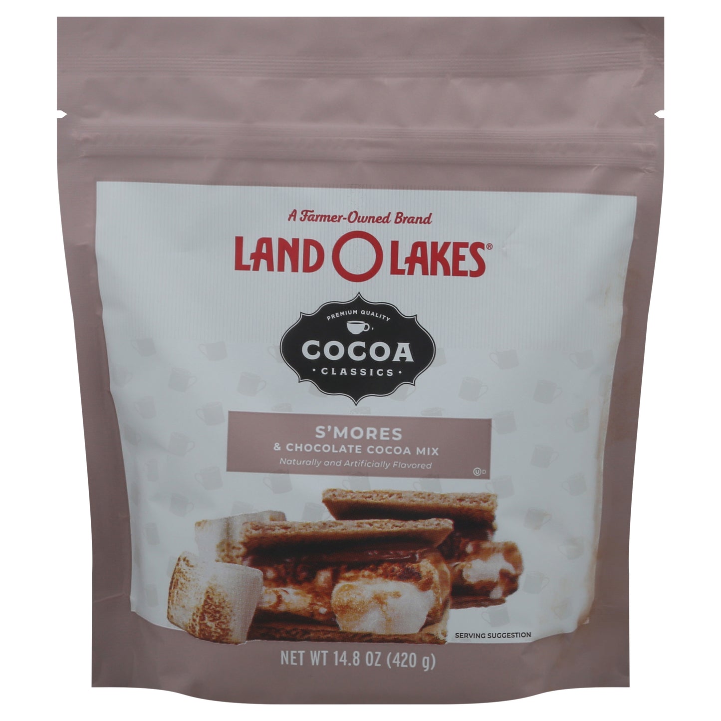 Land O Lakes Cocoa Smores Chocolate Pouch 14.8 Oz (Pack Of 6)