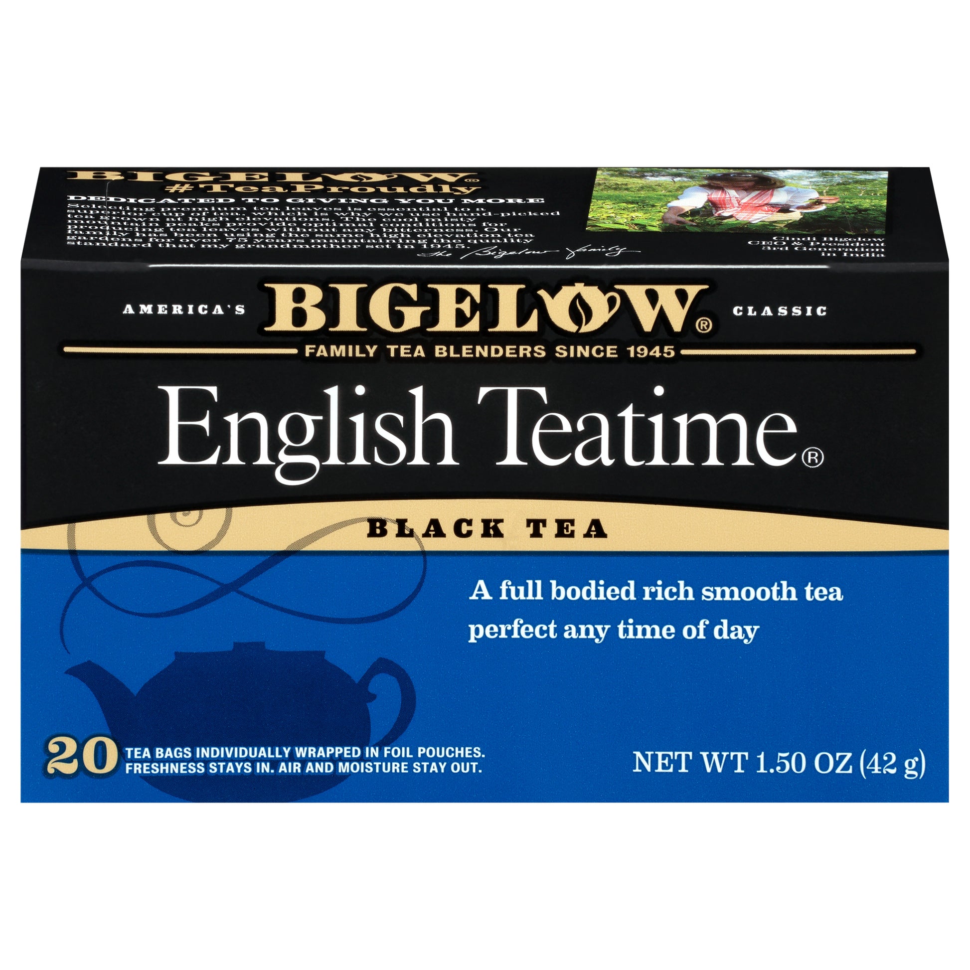 Bigelow Tea English Teatime 20Bg 1.5 oz (Pack Of 6)