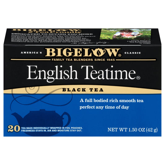 Bigelow Tea English Teatime 20Bg 1.5 oz (Pack Of 6)