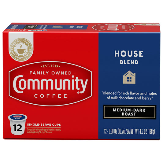 Community Coffee Single Serve House Blend