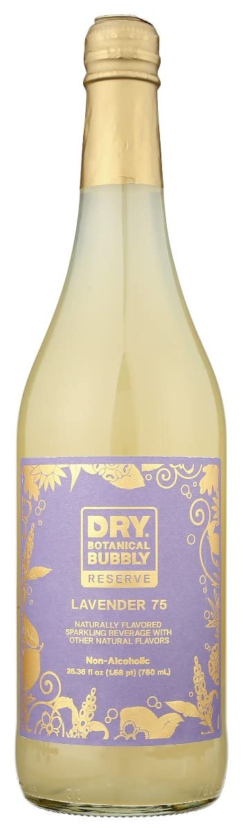 DRY Botanical Lavender Wine Alternative Soda 25.36 oz Pack of 12