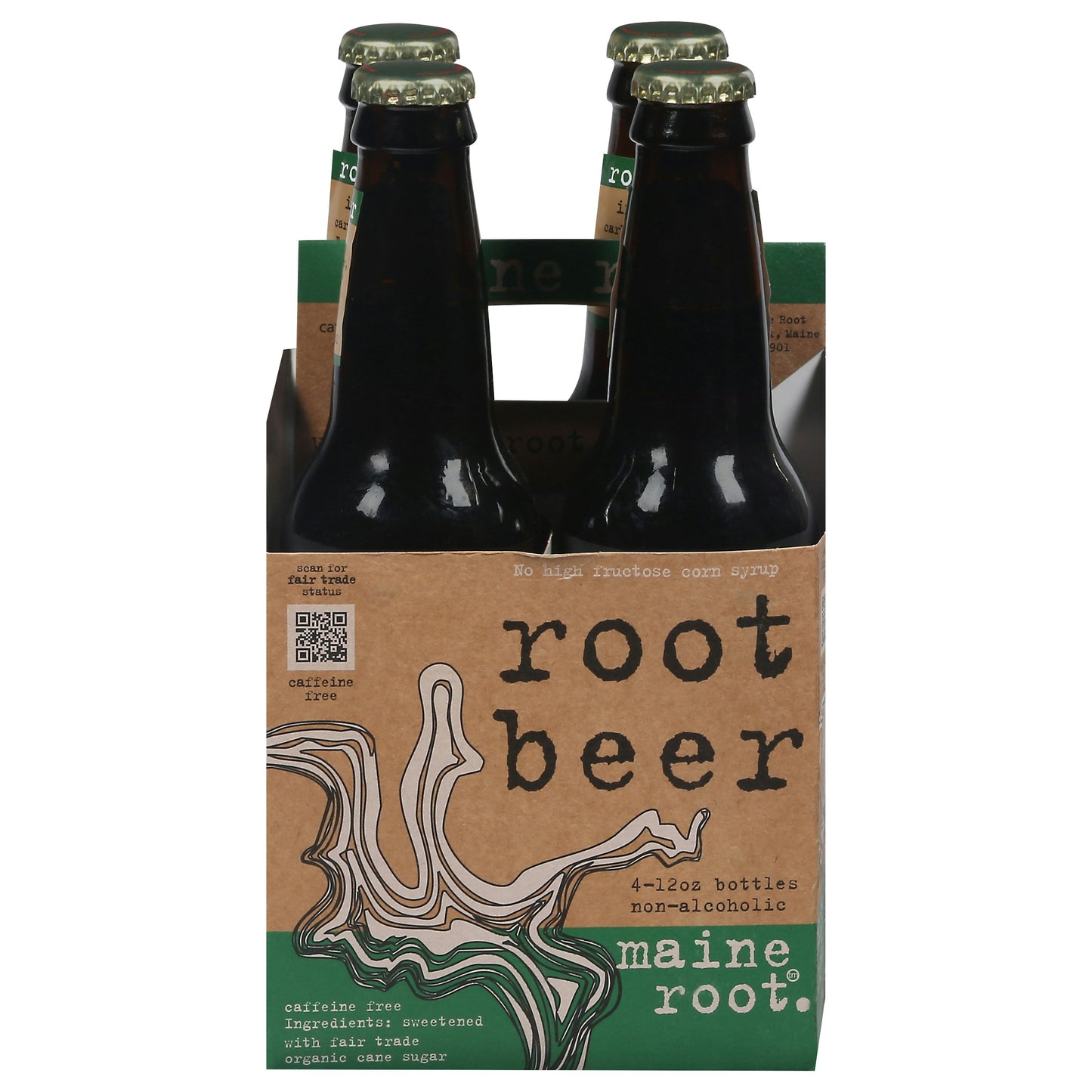 Maine Root Soda Root Beer Sweetened