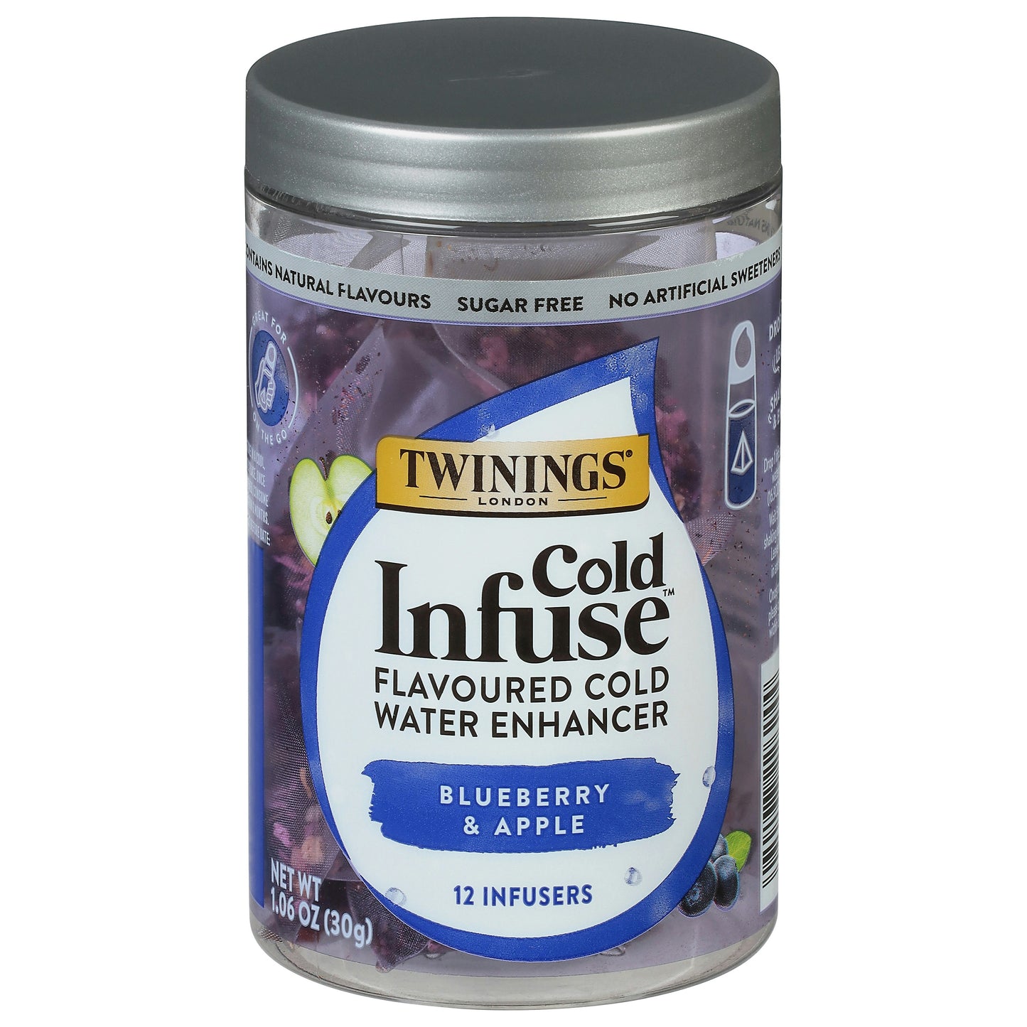 Twining Tea Tea Cold Infuse Blueberry Apple 12 Bag (Pack of 6)