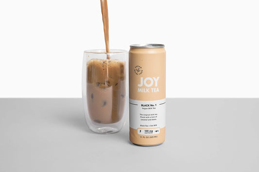Joy Milk Tea No. 1 Black Tea with Dairy-Free Milk 11 fl oz Pack of 12