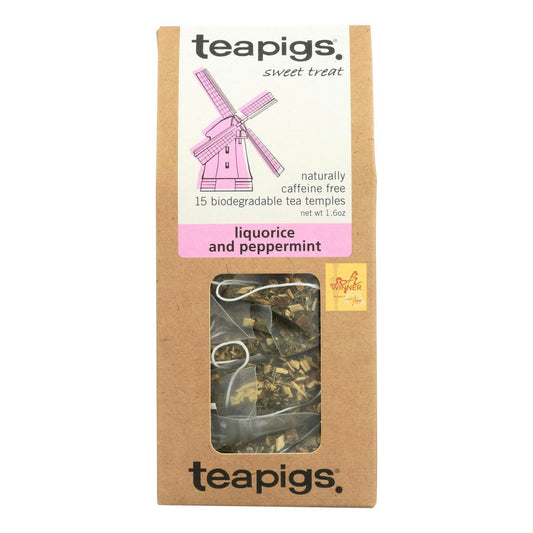 Teapigs Herbal Tea Sweet Treat Liquorice And Peppermint