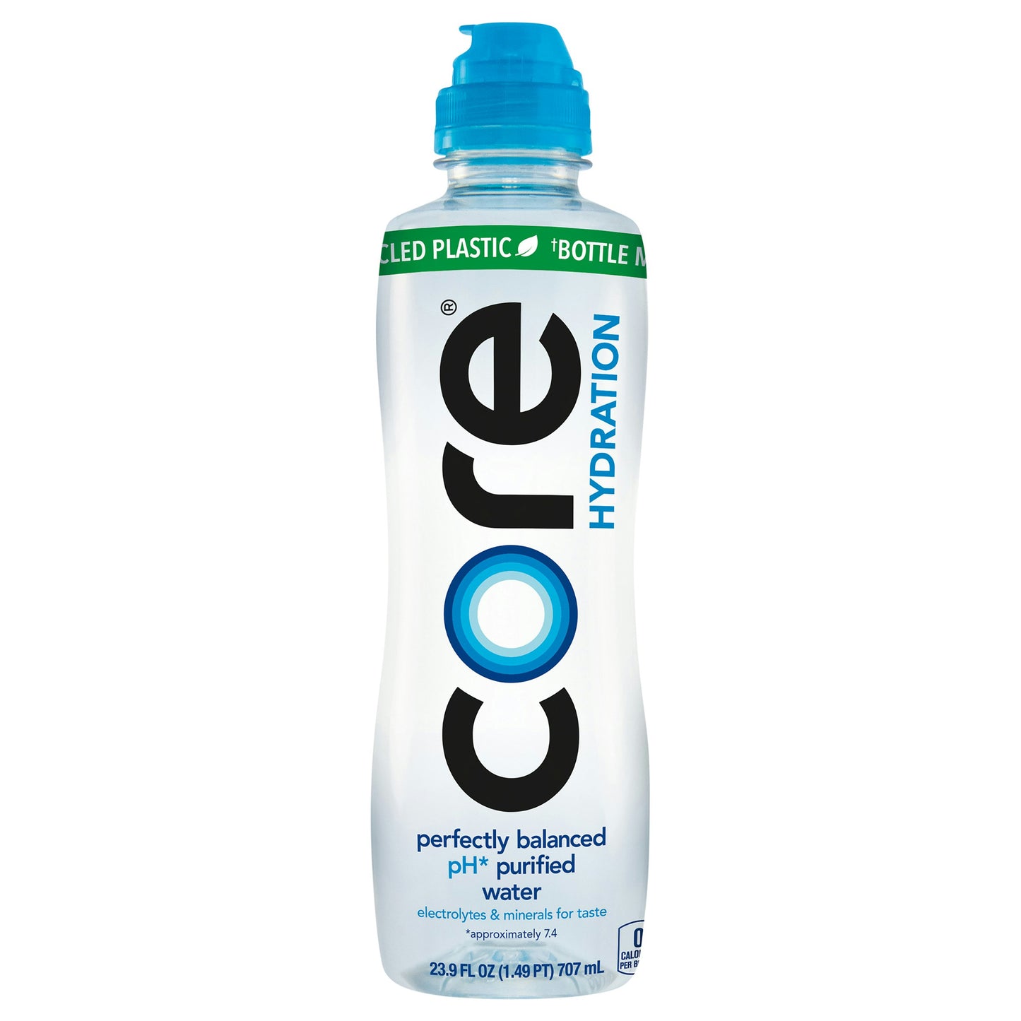 Core Hydration Perfectly Balanced Water In Sport Cap Bottle