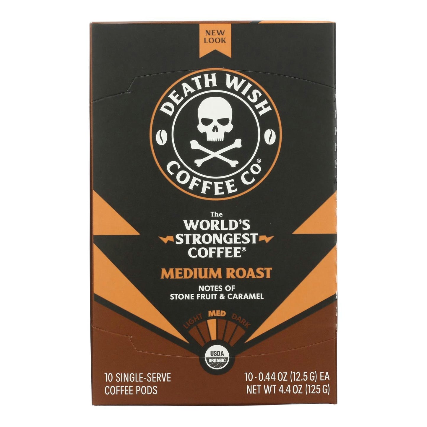Death Wish Coffee - Coffee Medium Roast Single Serve