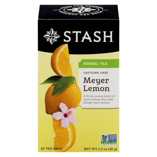Stash Tea Tea Meyer Lemon 20 Bag (Pack of 6)