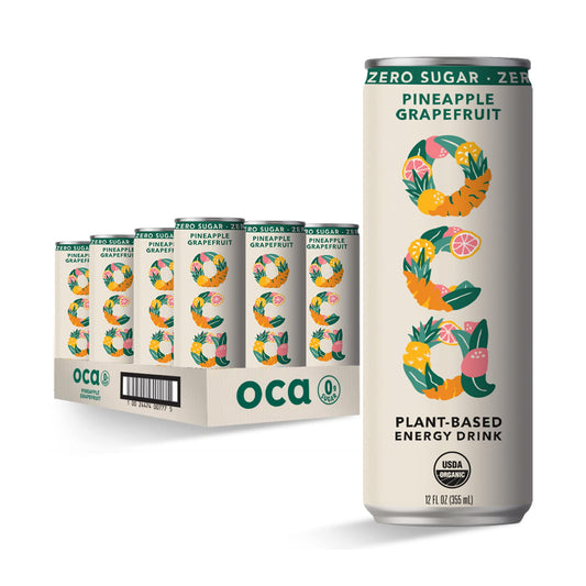 OCA Energy Passionfruit Pineapple Grapefruit 12 fl oz Pack of 12