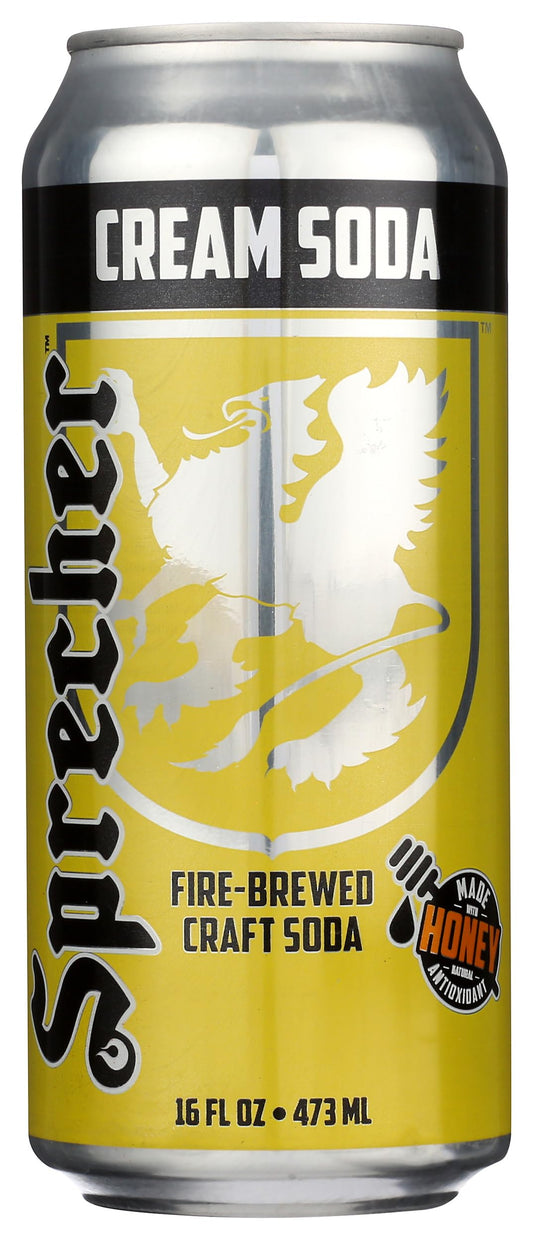 Sprecher Cream Soda 16 fl oz Pack of 12