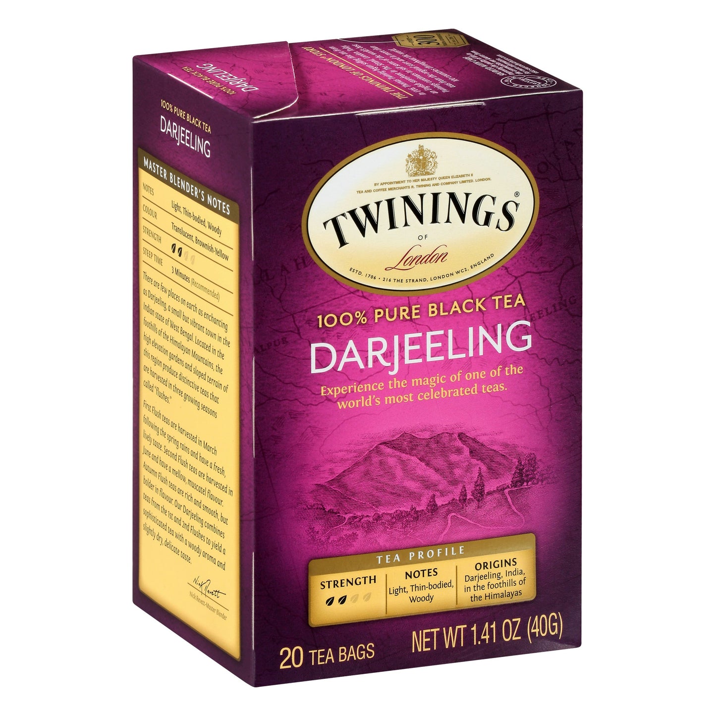 Twining Tea Tea Darjeeling 20 Bag (Pack of 6)