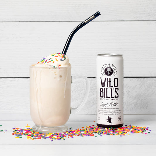 Wild Bill's Craft Root Beer Soda 12 fl oz Pack of 12