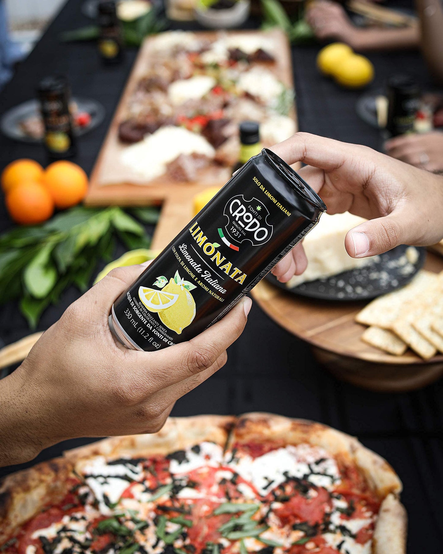 Crodo Italian Limonata 4 Pack 44.8 oz Pack of 6