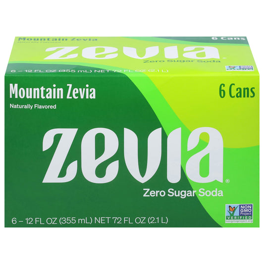 Zevia Mountain Zevia 72 FO (Pack of 4)