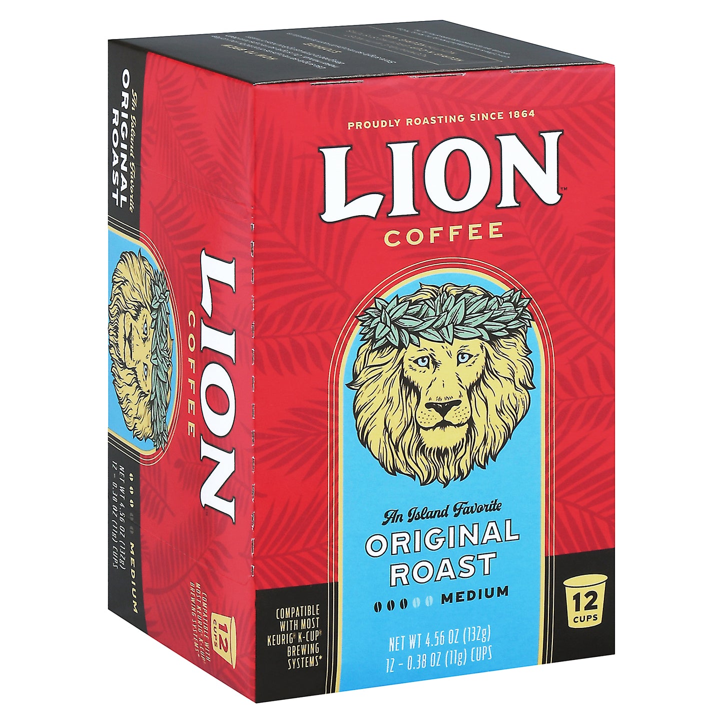 Lion Coffee Original 4.56 Oz (Pack Of 6)