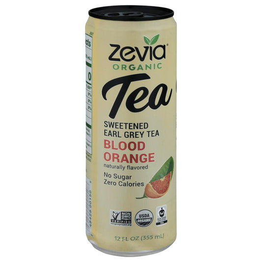 Zevia Tea Earl Grey Blood Orange Organic 12 FO (Pack of 12)