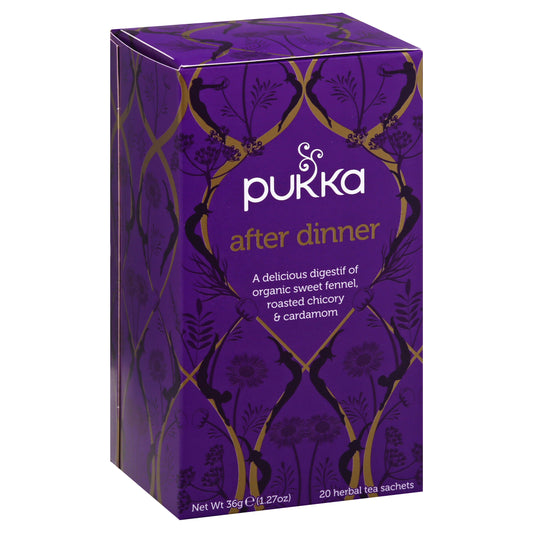 Pukka Herbs Tea Herbal After Dinner 20 Bag (Pack Of 6)
