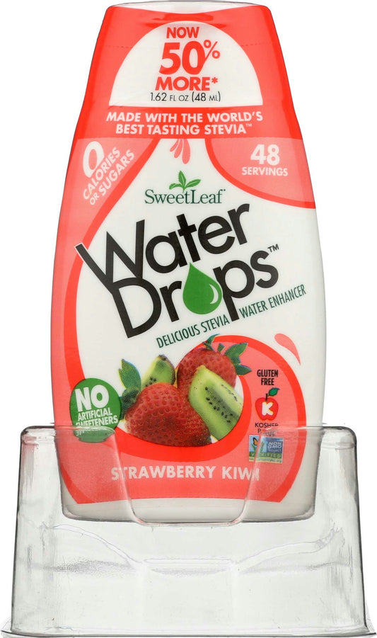 Sweetleaf Water Drop Strawberry Kiwi 1.62 Fl Oz (Pack of 12)