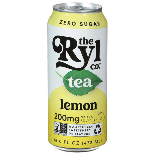 The Royal Co Tea Black Lemon RTD 16 Fl Oz (Pack of 12)