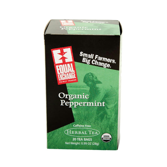 Equal Exchange Tea Peppermint Organic 20 Bag (Pack of 6)