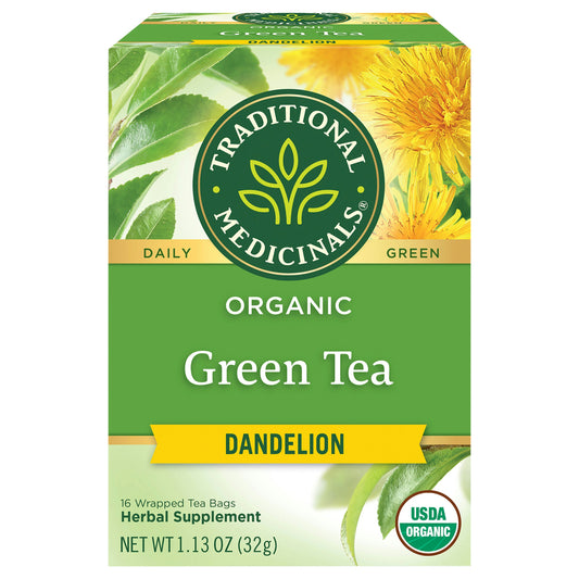 Traditional Medicinals Tea Dandelion Grain 16 Bag (Pack of 6)