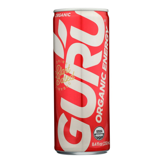 GURU Energy Drink Organic - 8.4 Fl. oz (Pack of 24)
