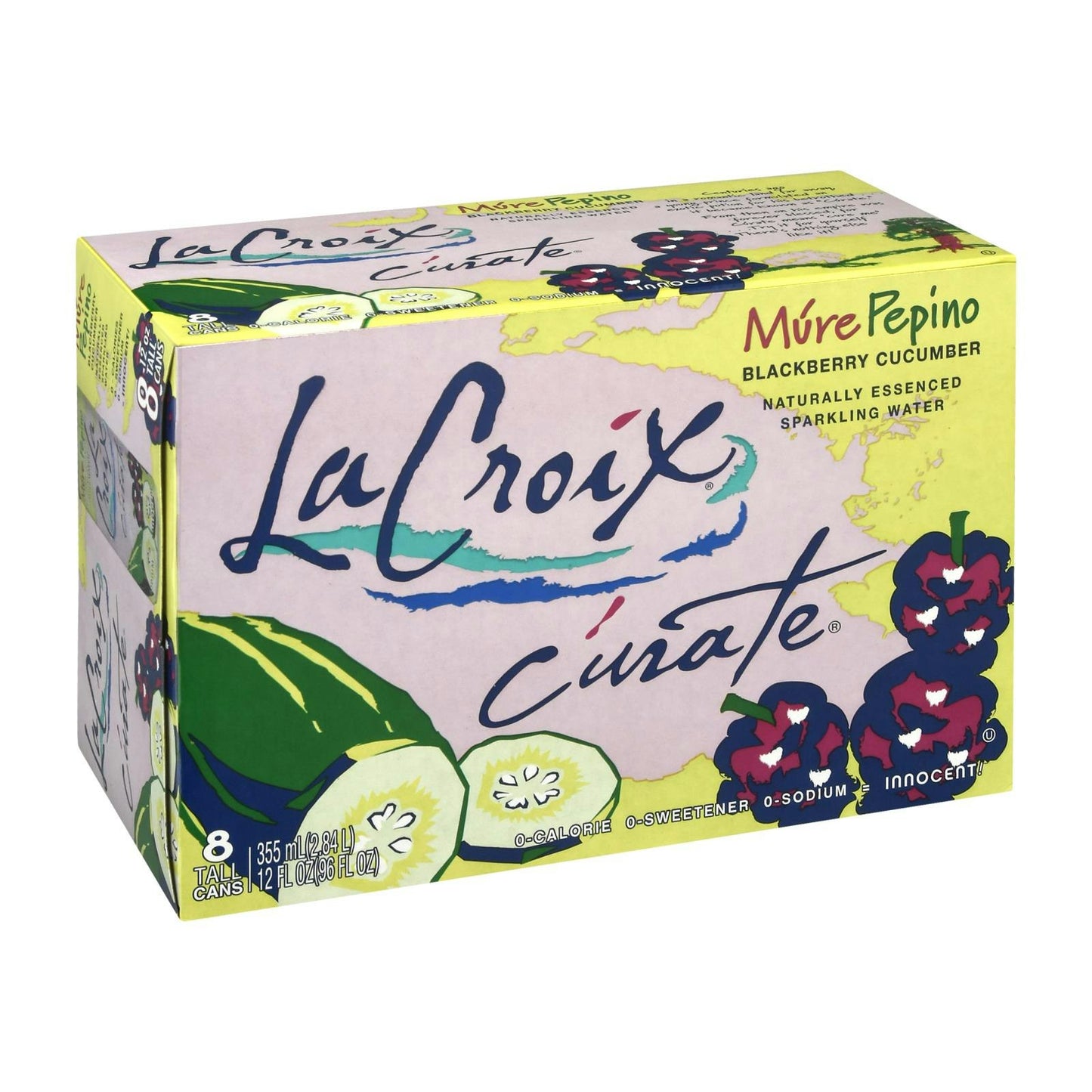 LaCroix Sparkling Water Mure Pepino