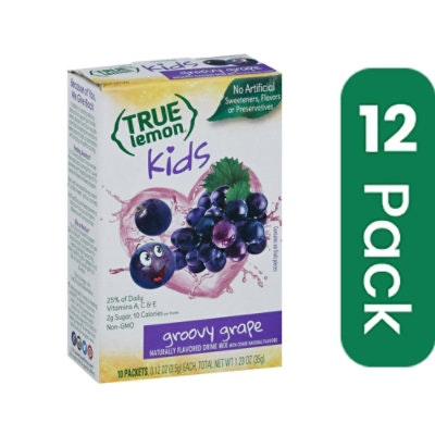 True Citrus Water Kids Grape 1.23 FO (Pack of 12)
