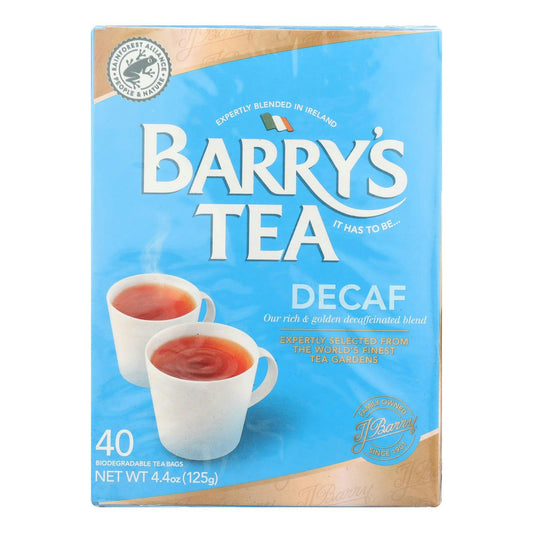 Barry's Tea - Decaffeinated Tea - 40 Tea Bags (Pack of 6)