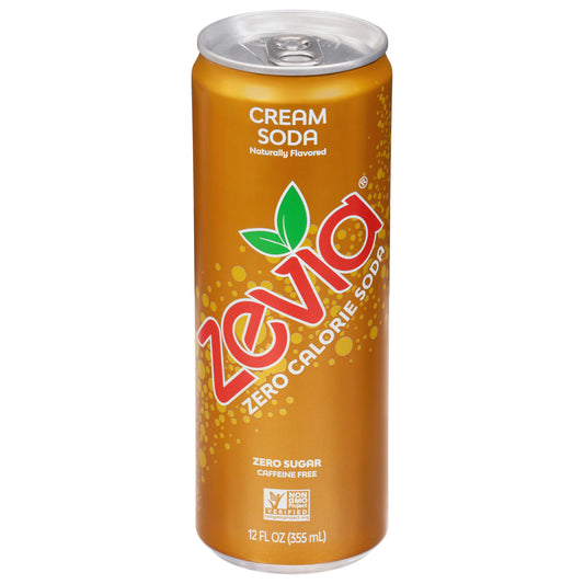 Zevia Soda Cream 12 FO (Pack of 12)