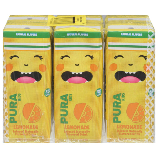 Pura Kids Water Lemonade Kids 40.56 FO (Pack of 4)