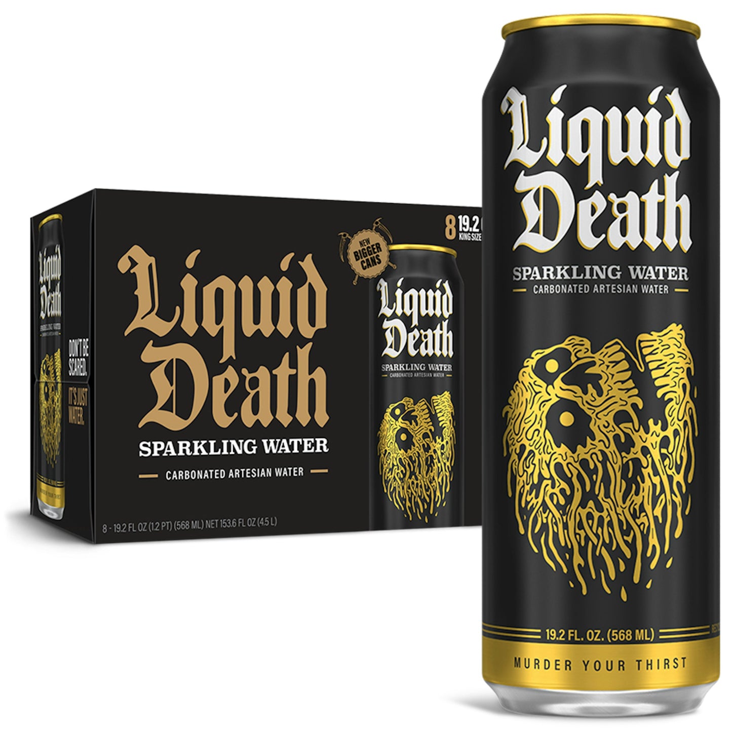 Liquid Death Water Sparkling Mountain