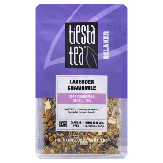 Tiesta Tea Tea Lavander Chamomile Relaxer Pouch 0.9 oz (Pack of 6)