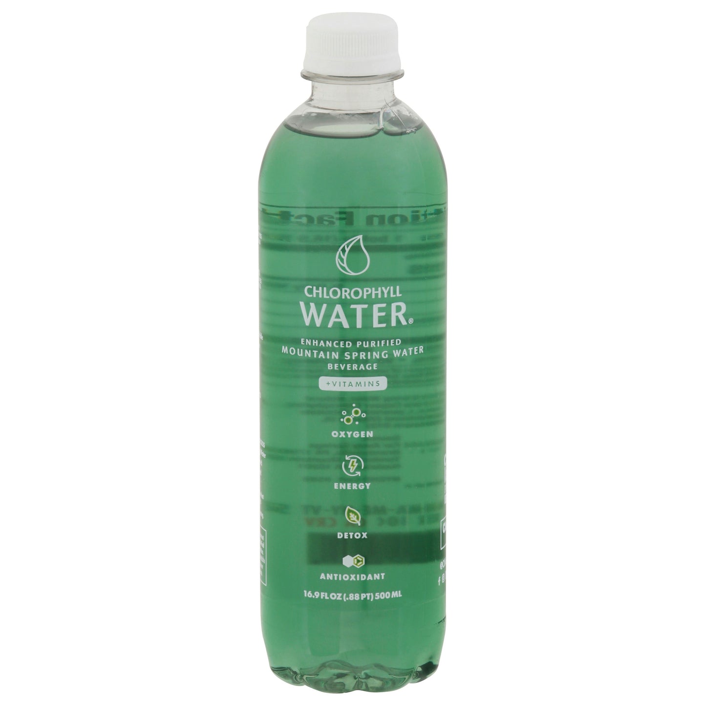 Chlorophyll Water Water Spring Mountain Purified 16.9 fl oz (Pack of 12)