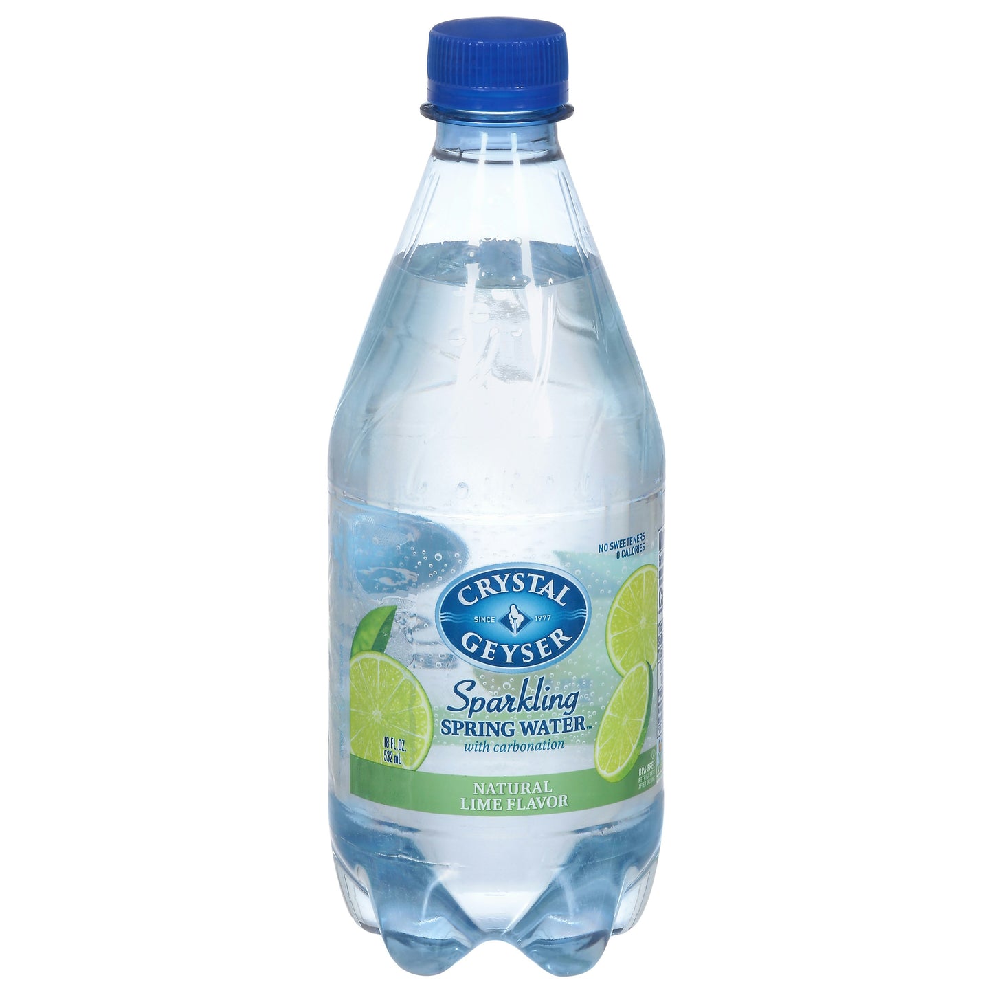 Crystal Geyser Mineral Water Sparkling Natural Lime Flavor