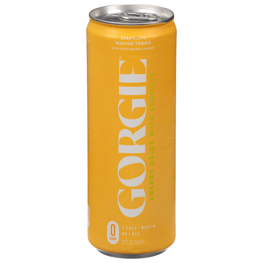 Gorgie Beverage Energy Sparkling Mango Tango