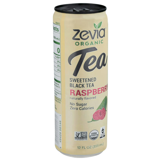 Zevia Tea Black Raspberry Organic 12 FO (Pack of 12)