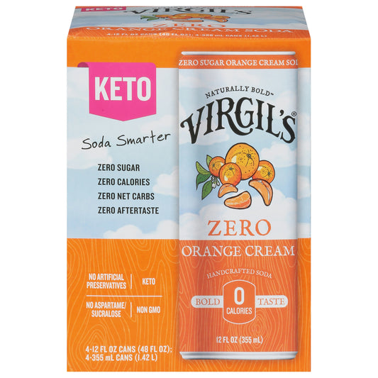Virgils Orange Cream Zero Sugar