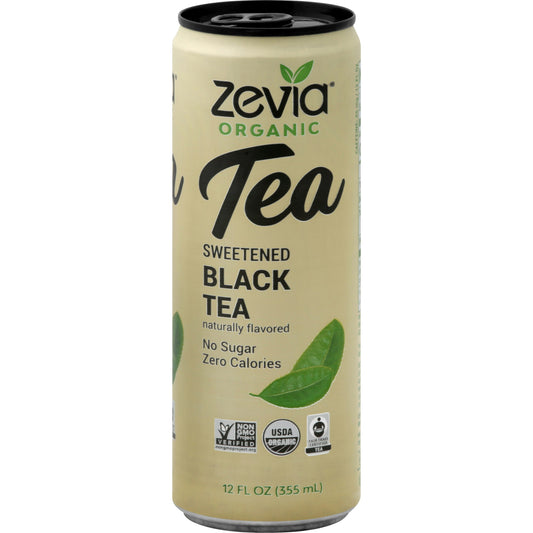 Zevia Tea Black Organic 12 FO (Pack of 12)
